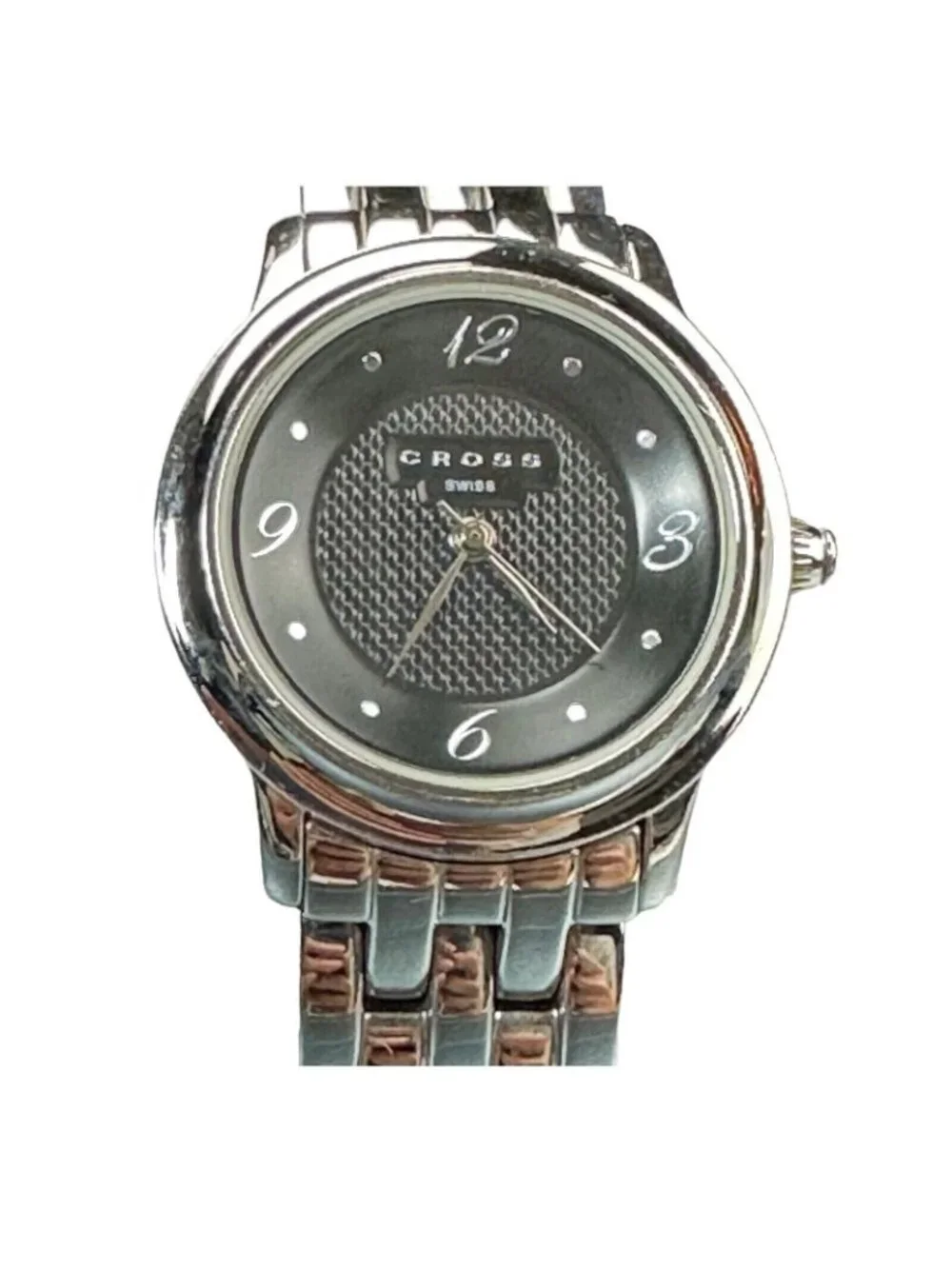 Cross Chicago Stainless Steel Women's Watch WFAK23 Outstanding Con Needs Battery